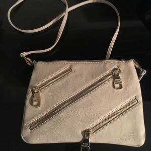 NWOT Steve Madden tan clutch/crossbody purse